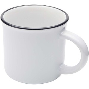 Bari 240 ml ceramic sublimation mug, white