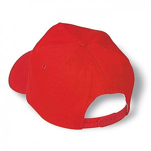 Baseball cap, red