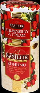 Basilur 2v1 Strawberry & Ruhuna tin 30g & 70g