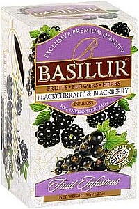 Basilur Fruit Blackcurrant & Blackberry přebal 20x1,8g