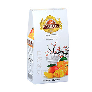 BASILUR White Tea Mango Orange