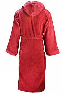 Bathrobe Hooded Burgundy, L/XL, 420 gr/m2