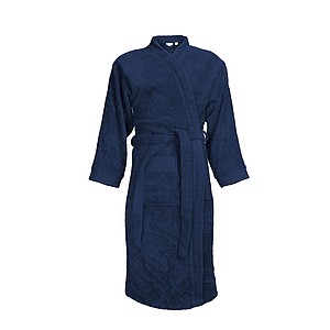 Bathrobe Navy, 2XL/3XL, 340 gr/m2