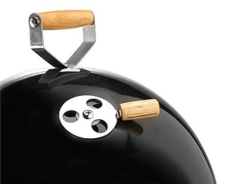 BBQ grill, black