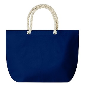 Beach bag with cord handle