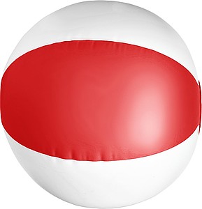 Beach ball, 35cms deflatedRed