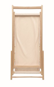 Beach chair in wood