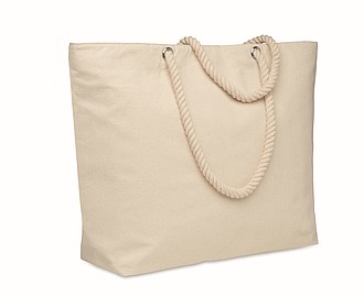 Beach cooler bag in cotton
