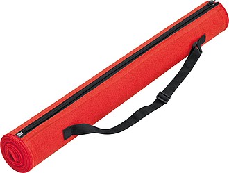 Beach mat, red
