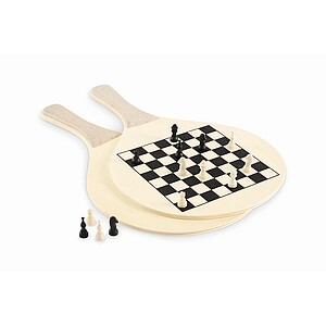 Beach racket set, wood