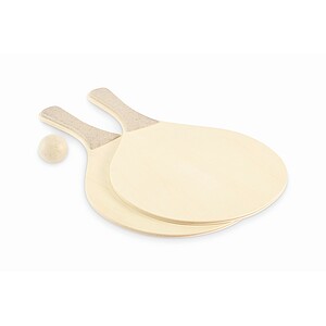 Beach racket set, wood