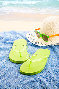 beach slippers