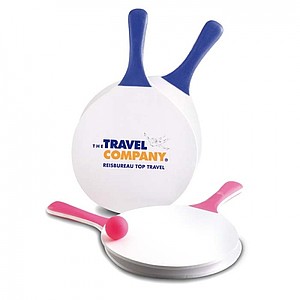 Beach tennis set, blue