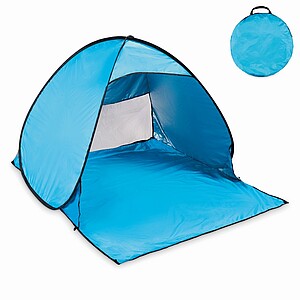 Beach tent in 190T polyester, turquoise
