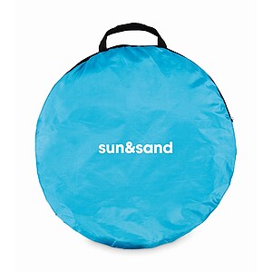 Beach tent in 190T polyester, turquoise
