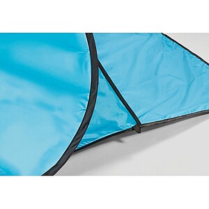 Beach tent in 190T polyester, turquoise