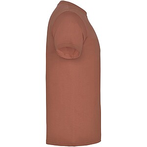 Beagle short sleeve mens t-shirt, brick red