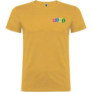 Beagle short sleeve mens t-shirt, ochre