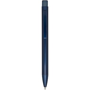Beatriz recycled brass ballpoint pen (blue ink), blue