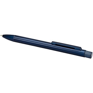 Beatriz recycled brass ballpoint pen (blue ink), blue