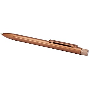 Beatriz recycled brass ballpoint pen (blue ink), copper