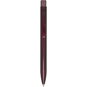 Beatriz recycled brass ballpoint pen, burgundy