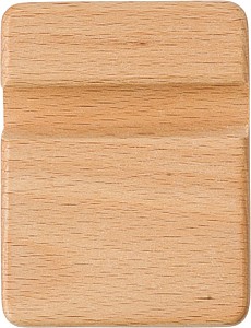 Beech wood phone holder