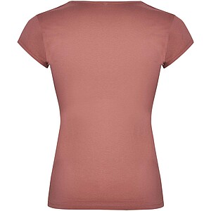 Belice short sleeve womens t-shirt, clay orange
