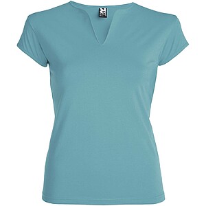 Belice short sleeve womens t-shirt, dusty blue