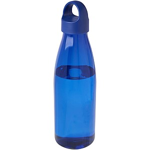 Bergen 800 ml recycled plastic water bottle, royal blue