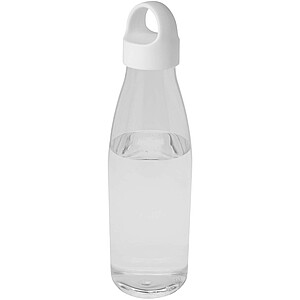 Bergen 800 ml recycled plastic water bottle, transparent clear