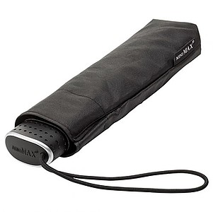 BESIR ultralight manual folding umbrella, black