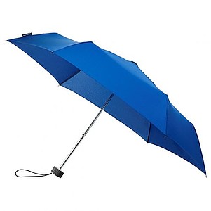 BESIR ultralight manual folding umbrella, dark blue