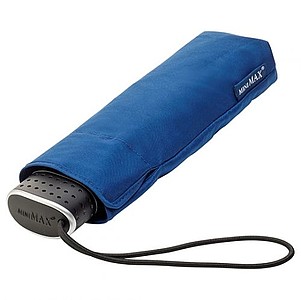 BESIR ultralight manual folding umbrella, dark blue