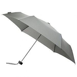BESIR ultralight manual folding umbrella, grey