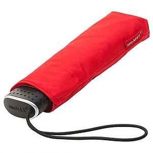 BESIR ultralight manual folding umbrella, red
