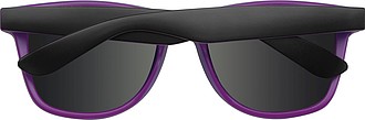 Bicoloured sunglasses with mirrored lenses