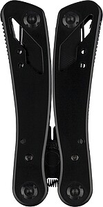 Black aluminium multitool Ariane, black