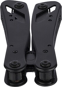 Black aluminium multitool Ariane, black