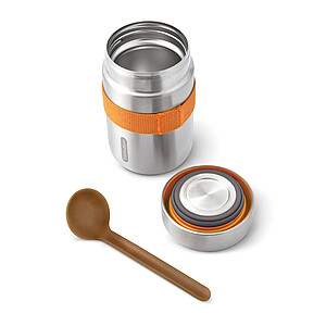 Black+Blum Food Flask 400 ml, orange