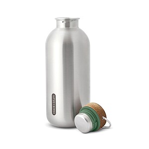 Black+Blum Steel Water Bottle 600ml, olive green