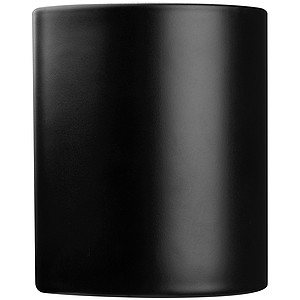 Black mug with colored inside