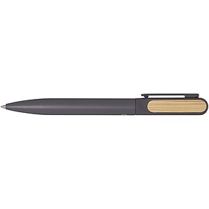Blanca recycled aluminium ballpoint pen, twilight grey