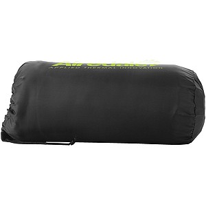 Blanket in pouch - lime