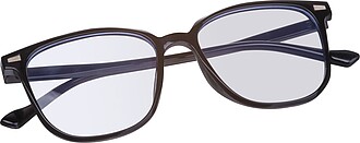 Blue light filter glasses, black