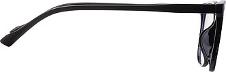 Blue light filter glasses, black