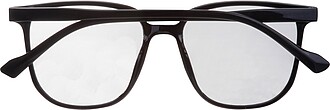 Blue light filter glasses, black