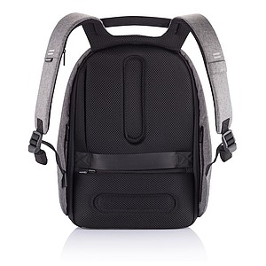 Bobby Hero Regular, Anti-theft backpack,grey, black