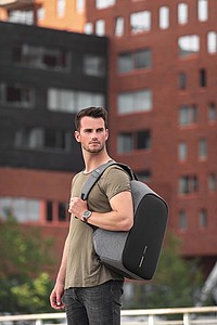 Bobby Hero XL, Anti-theft backpack,grey, black