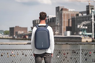 Bobby Hero XL, Anti-theft backpack,navy, navy